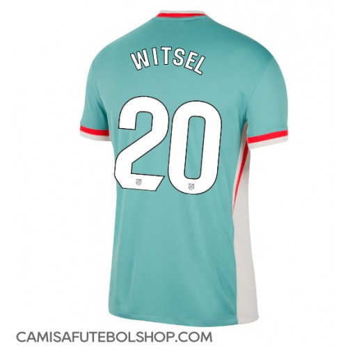 Camisa de time de futebol Atletico Madrid Axel Witsel #20 Replicas 2º Equipamento 2024-25 Manga Curta